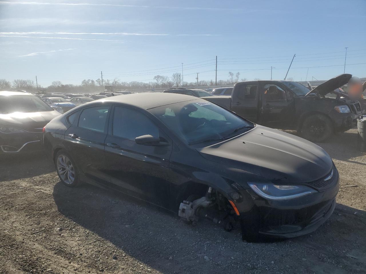 2015 Chrysler 200 VIN 1C3CCCBG6FN605320 Copart auction photo, undercarriage damage thumbnail 4