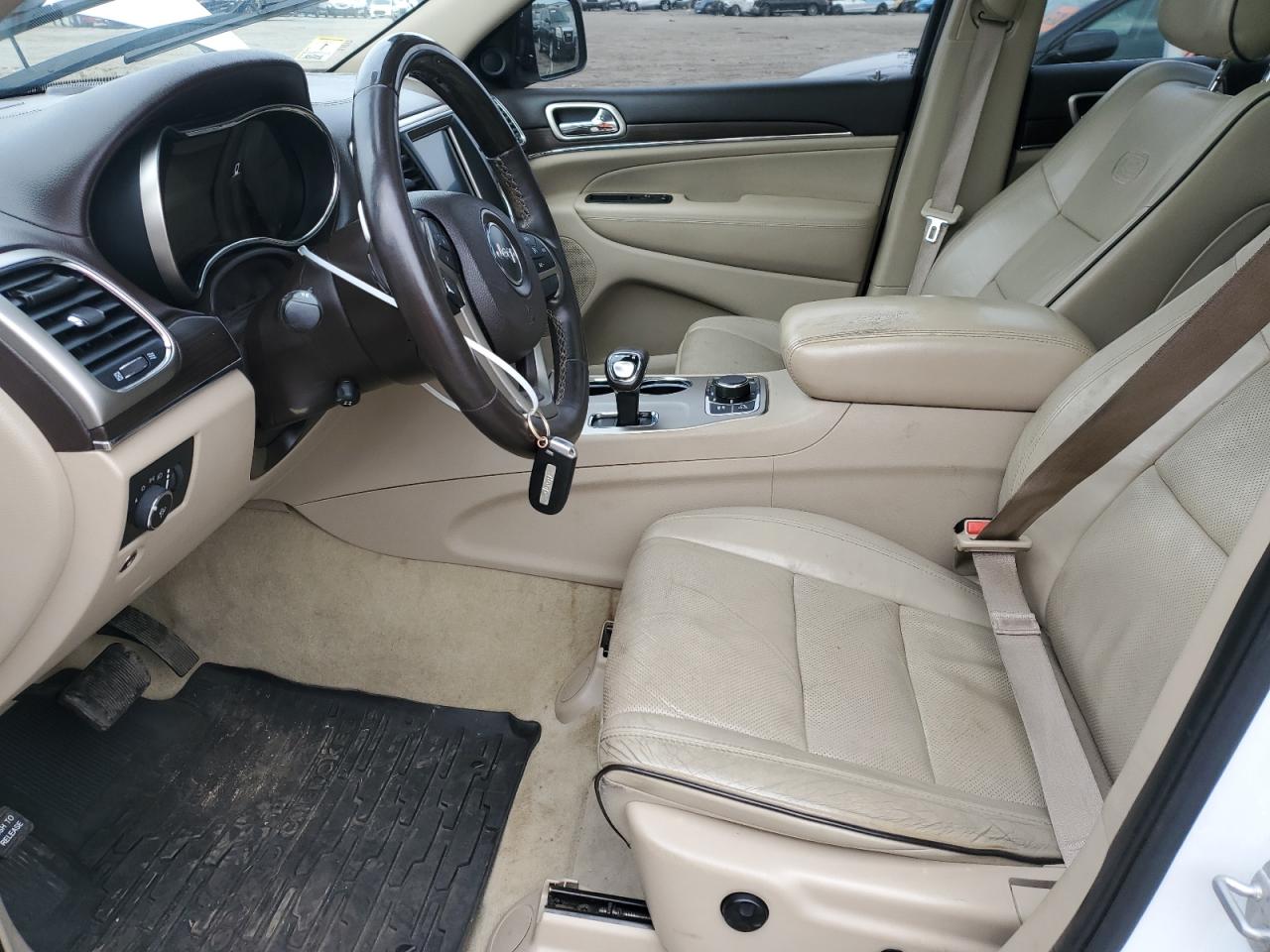 2014 Jeep Grand Cherokee VIN 1C4RJFCG8EC587196 Copart auction photo, mechanical / minor dent/scratches damage thumbnail 7