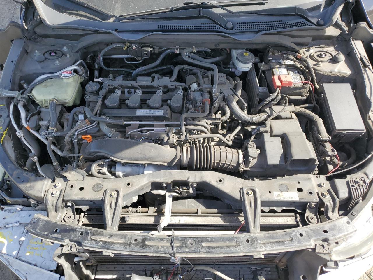 2016 Honda Civic VIN 2HGFC1F94GH641138 Copart auction photo, front end damage thumbnail 11