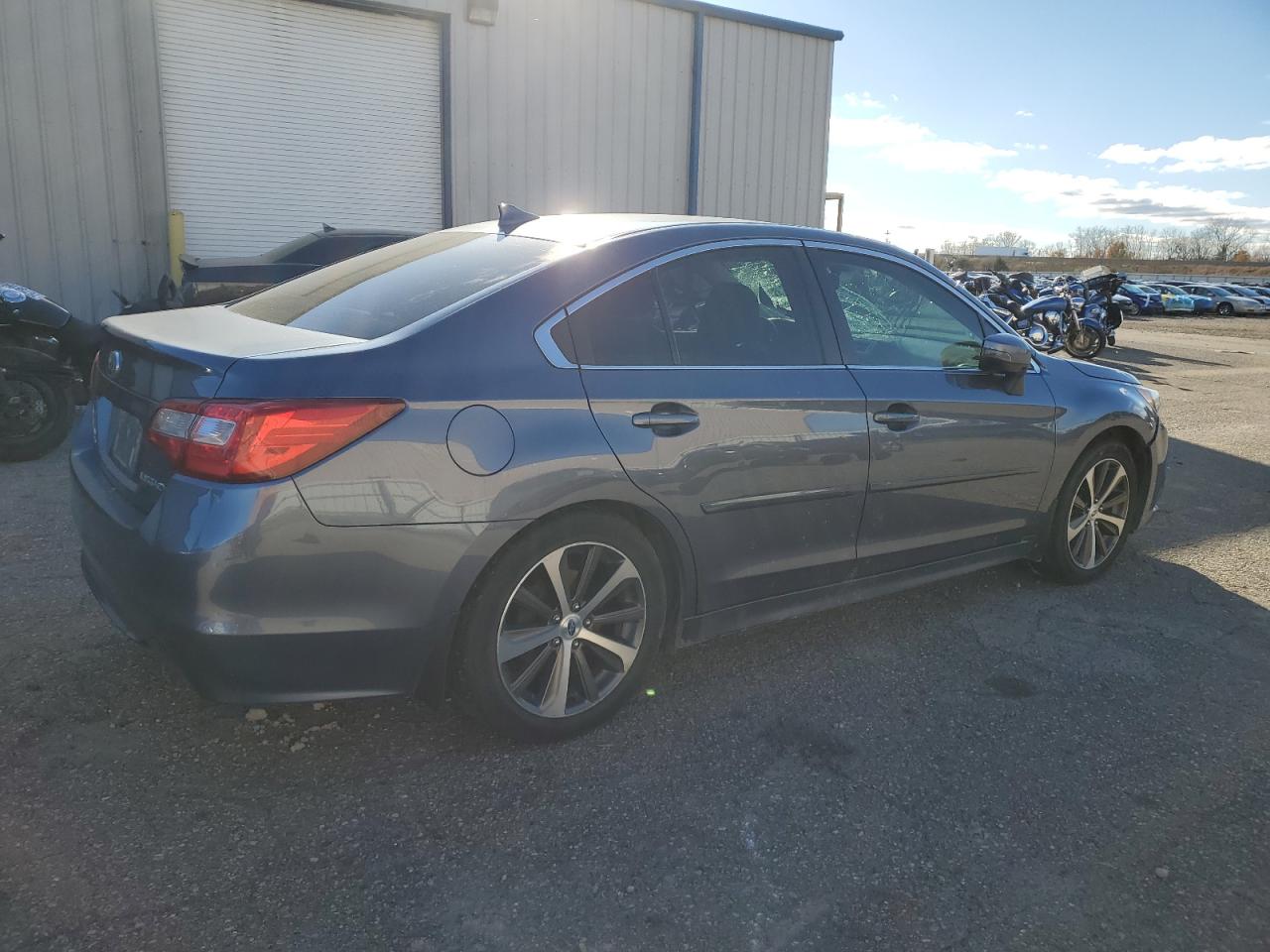 2016 Subaru Legacy VIN 4S3BNBN65G3055376 Copart auction photo, side damage thumbnail 3