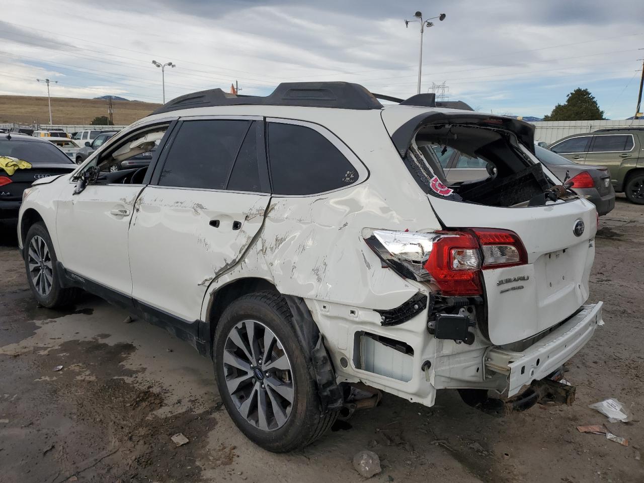 2016 Subaru Outback VIN 4S4BSBLC0G3271097 Copart auction photo, rollover damage thumbnail 2