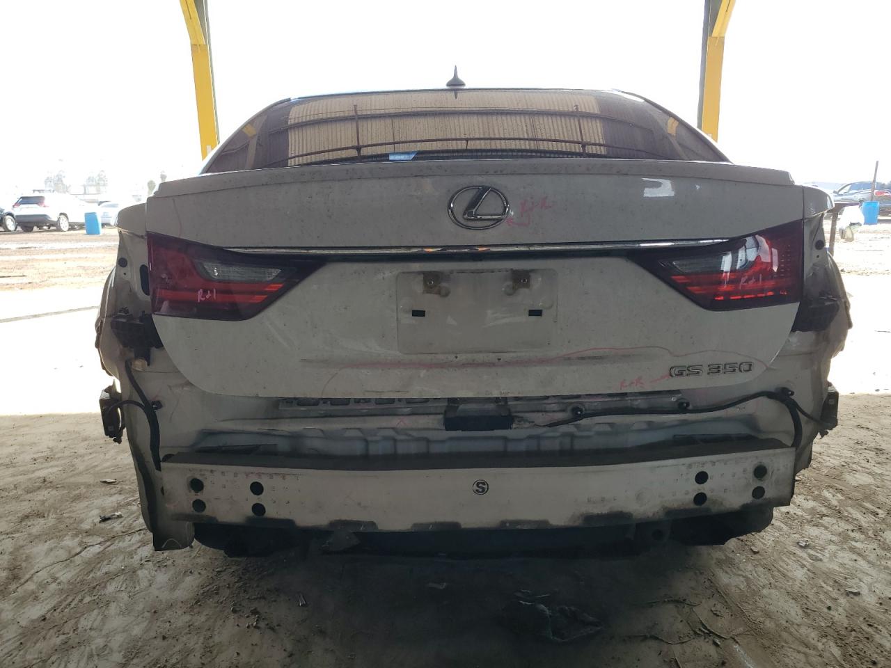 2014 Lexus GS VIN JTHBE1BL3E5039620 Copart auction photo, rear end / minor dent/scratches damage thumbnail 6