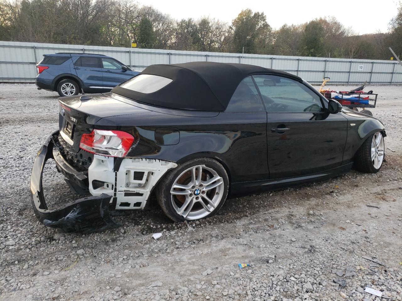 2013 BMW 1er VIN WBAUN7C53DVM27505 Copart auction photo, front end / rear end damage thumbnail 3