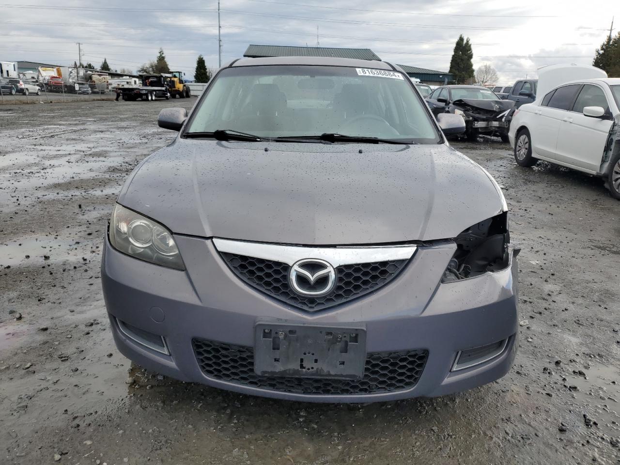 2007 Mazda 3 VIN JM1BK32FX71767087 Copart auction photo, front end damage thumbnail 5