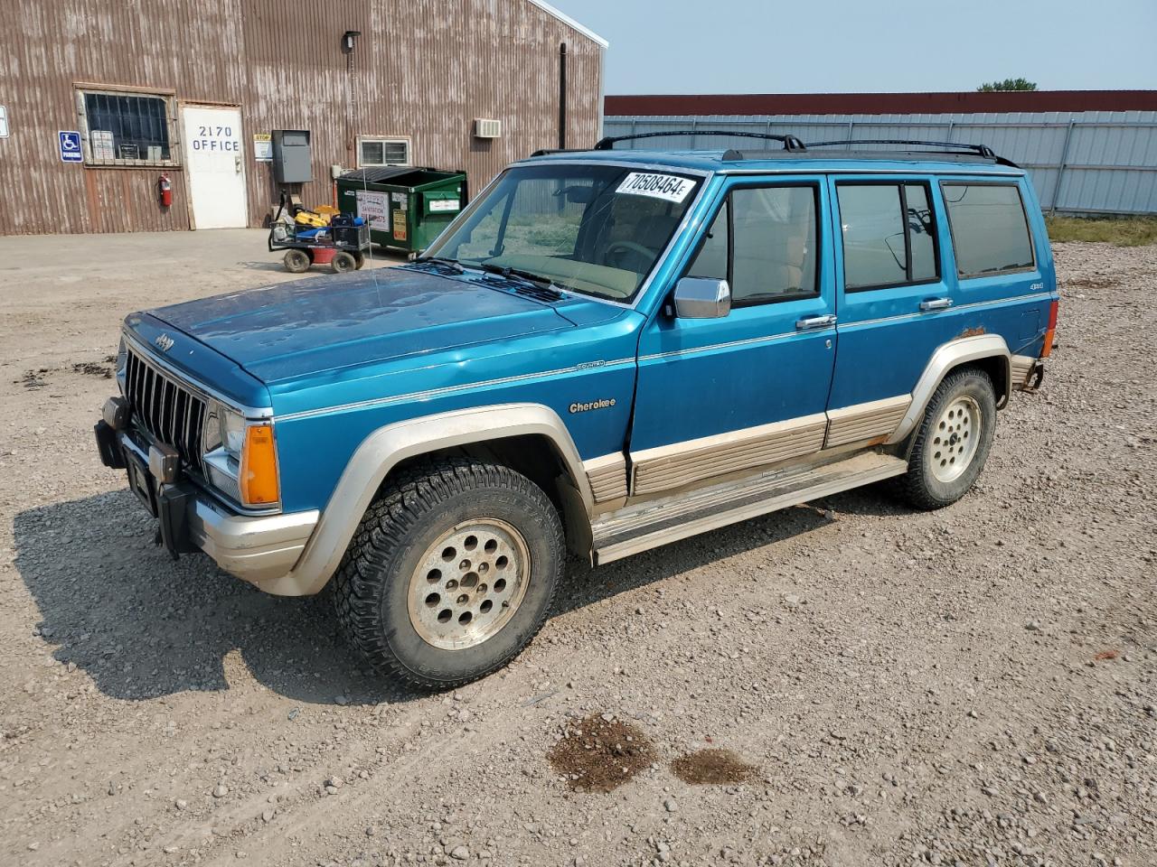 1993 Jeep Cherokee VIN 1J4FJ78S8PL504126