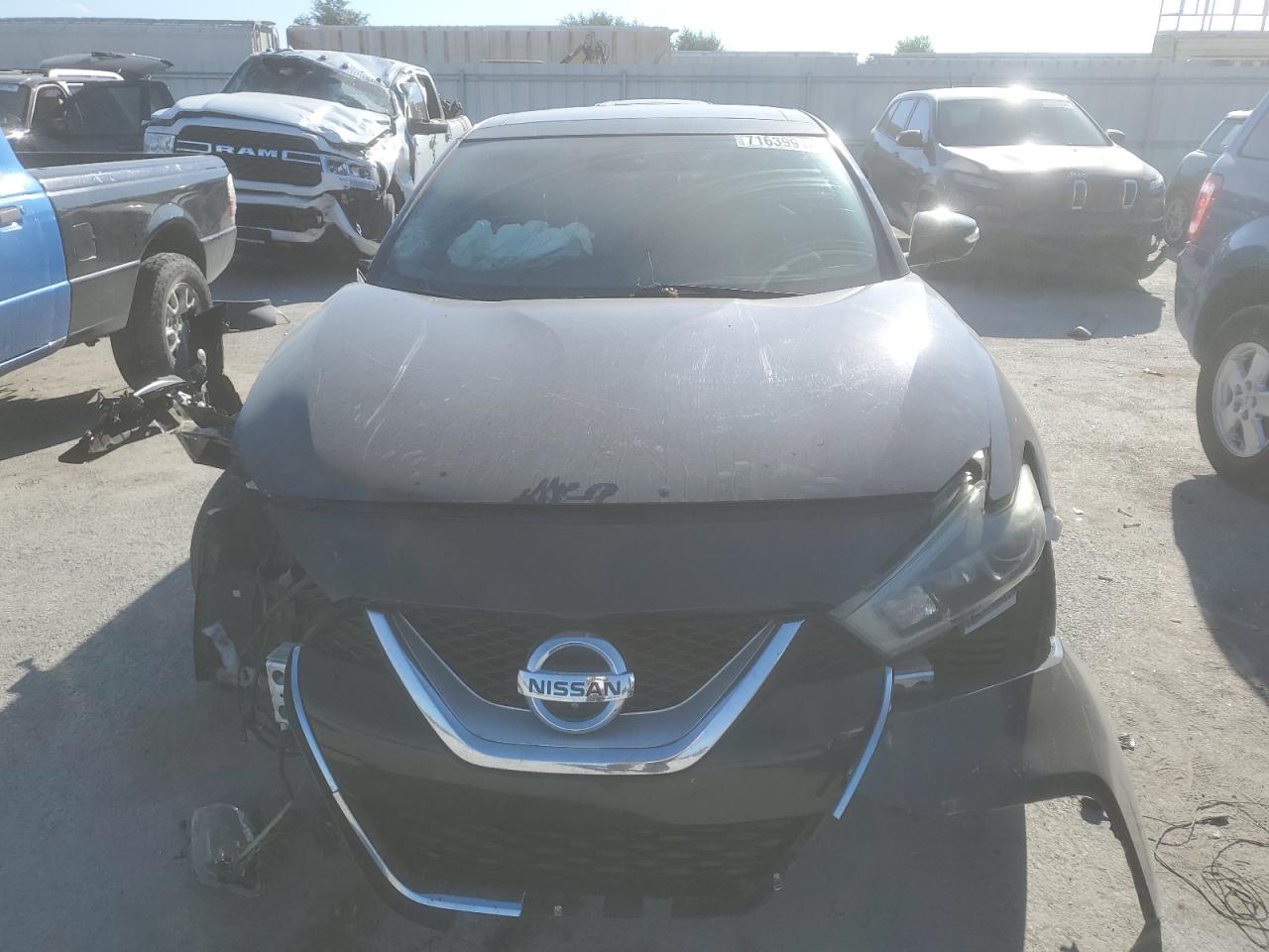 2016 Nissan Maxima VIN 1N4AA6AP1GC430750 Copart auction photo, front end damage thumbnail 5