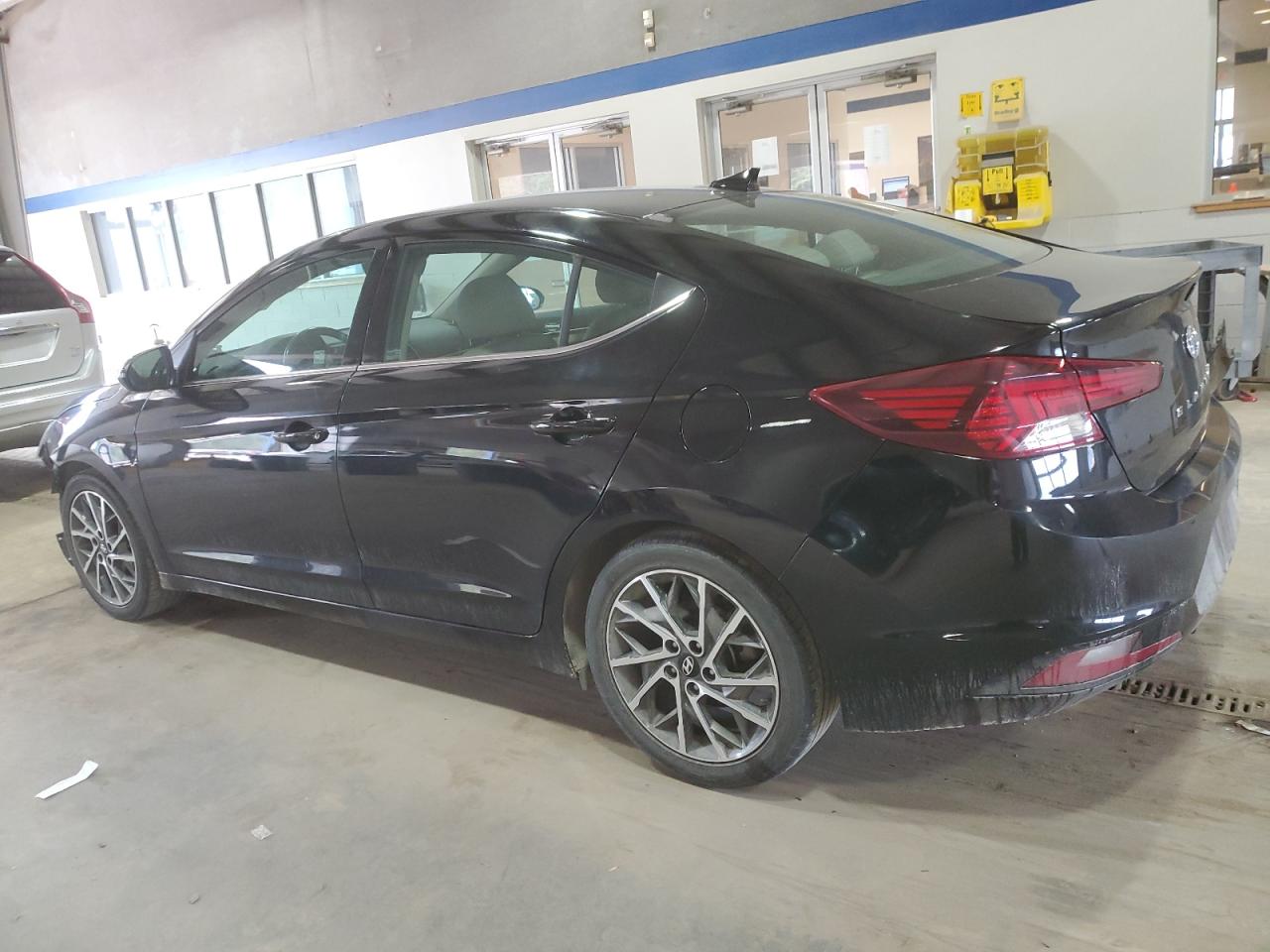 2019 Hyundai Elantra VIN KMHD84LF7KU812890 Copart auction photo, front end damage thumbnail 2