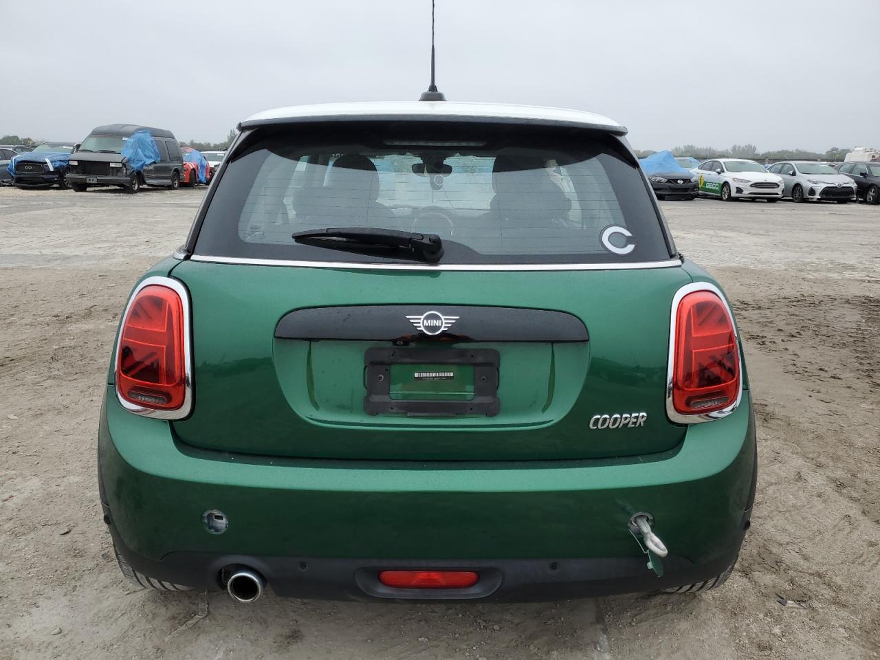 2020 MINI Cooper VIN WMWXR3C06L2M27349 Copart auction photo, side damage thumbnail 6