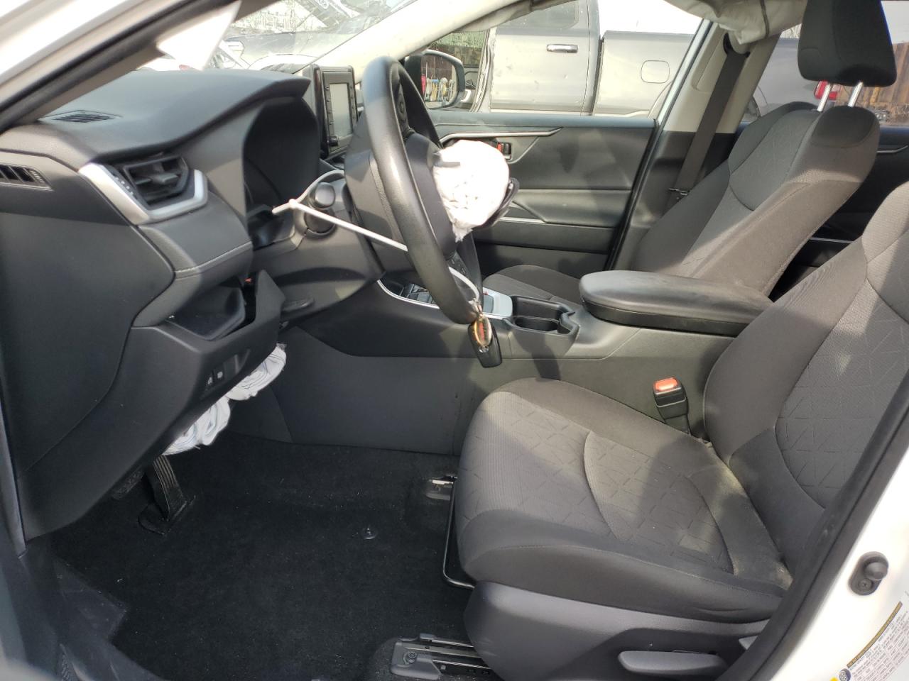 2019 Toyota RAV 4 VIN JTMW1RFV1KD028285 Copart auction photo, front end / side damage thumbnail 7