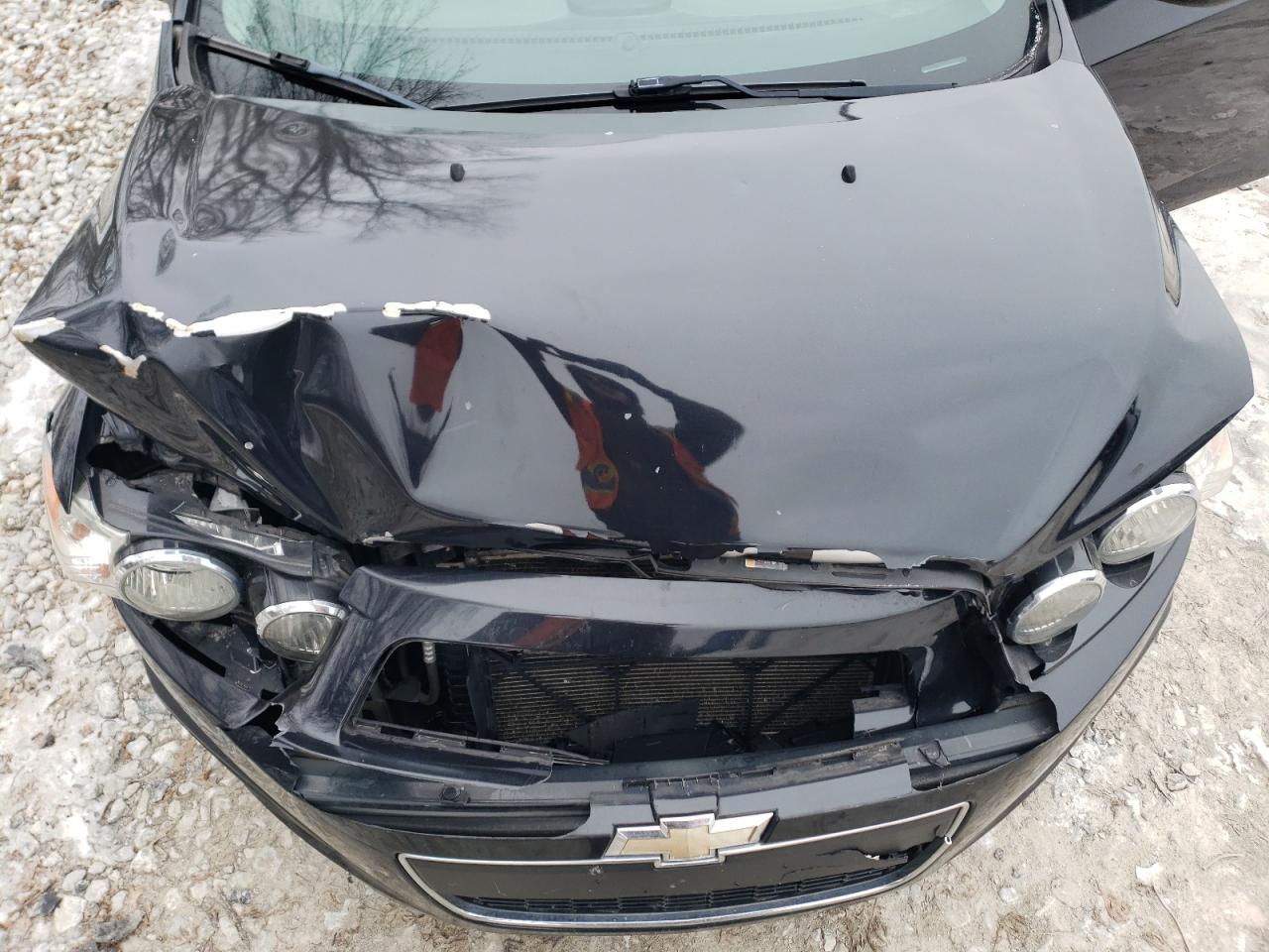2014 Chevrolet Sonic VIN 1G1JA6SH5E4211405 Copart auction photo, front end / minor dent/scratches damage thumbnail 13