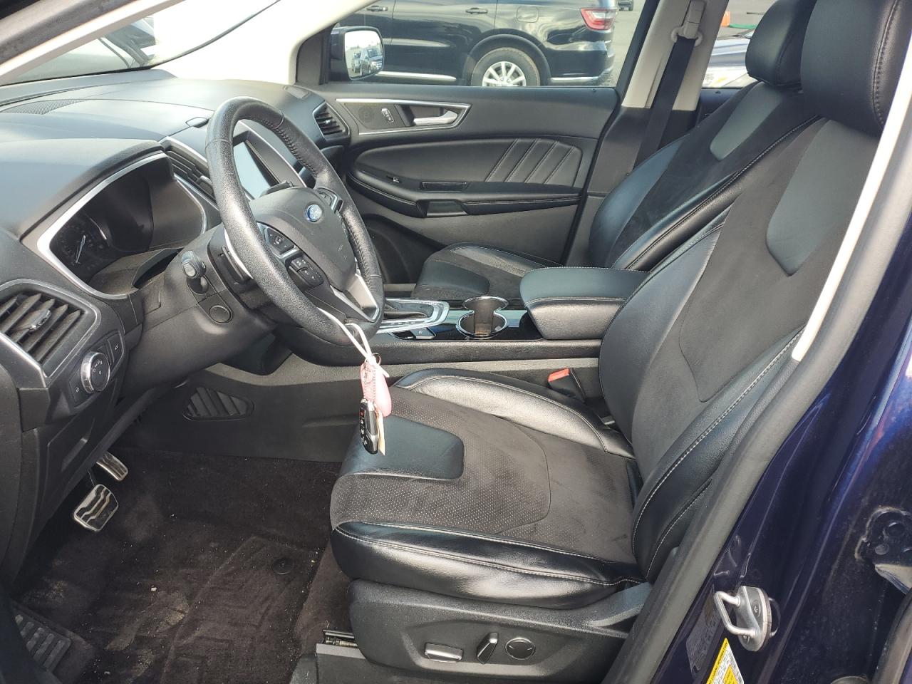 2016 Ford Edge VIN 2FMPK4AP9GBC38137 Copart auction photo, front end / side damage thumbnail 7