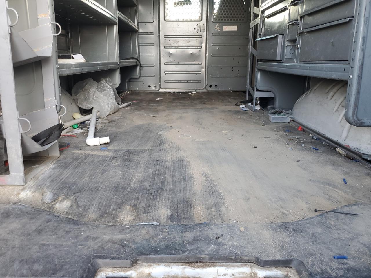 2018 GMC Savana VIN 1GTW7AFPXJ1221665 Copart auction photo, front end damage thumbnail 10