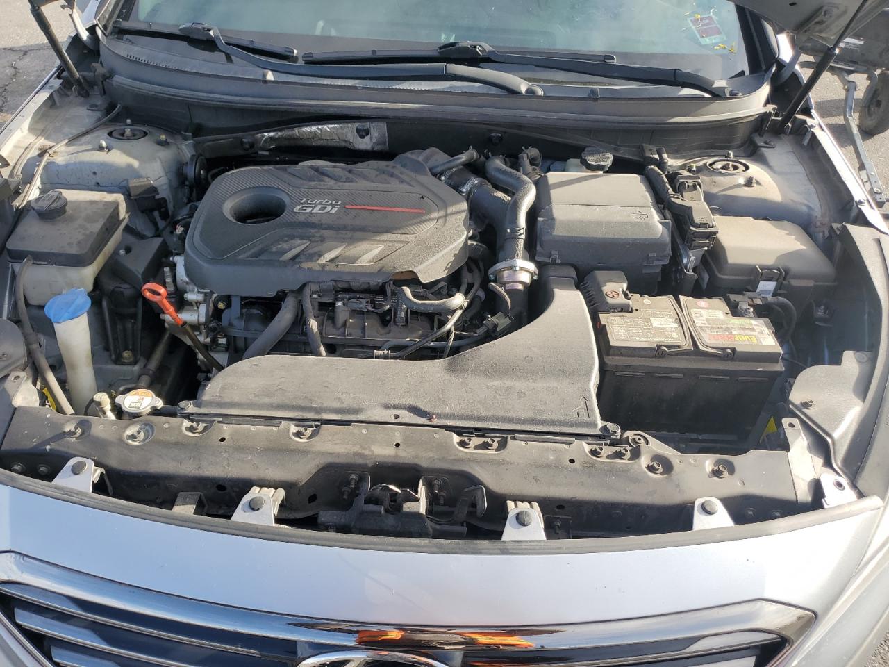 2015 Hyundai Sonata VIN 5NPE34ABXFH175212 Copart auction photo, rear end damage thumbnail 11