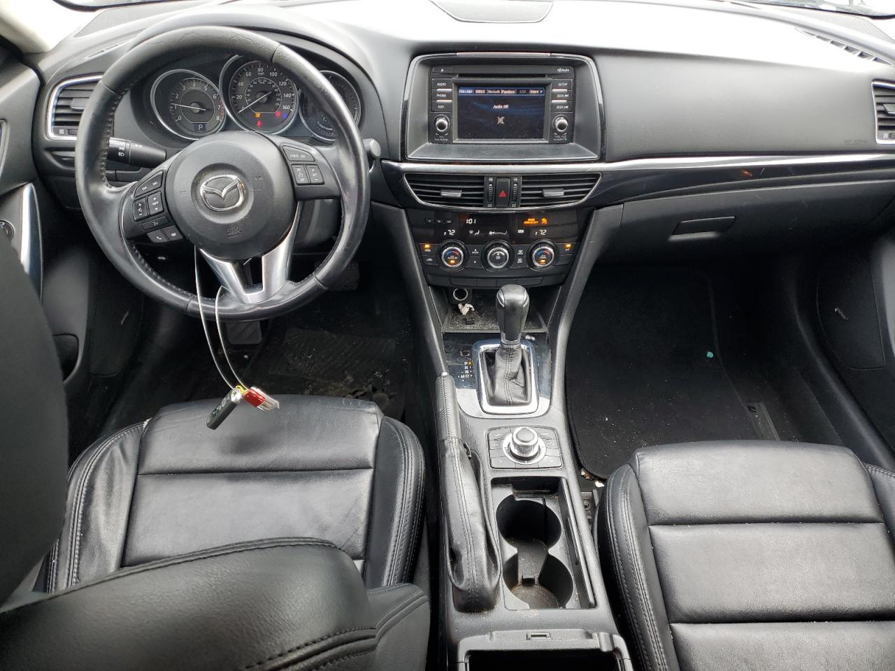 2015 Mazda 6 VIN JM1GJ1V64F1164093 Copart auction photo, rear end / side damage thumbnail 8
