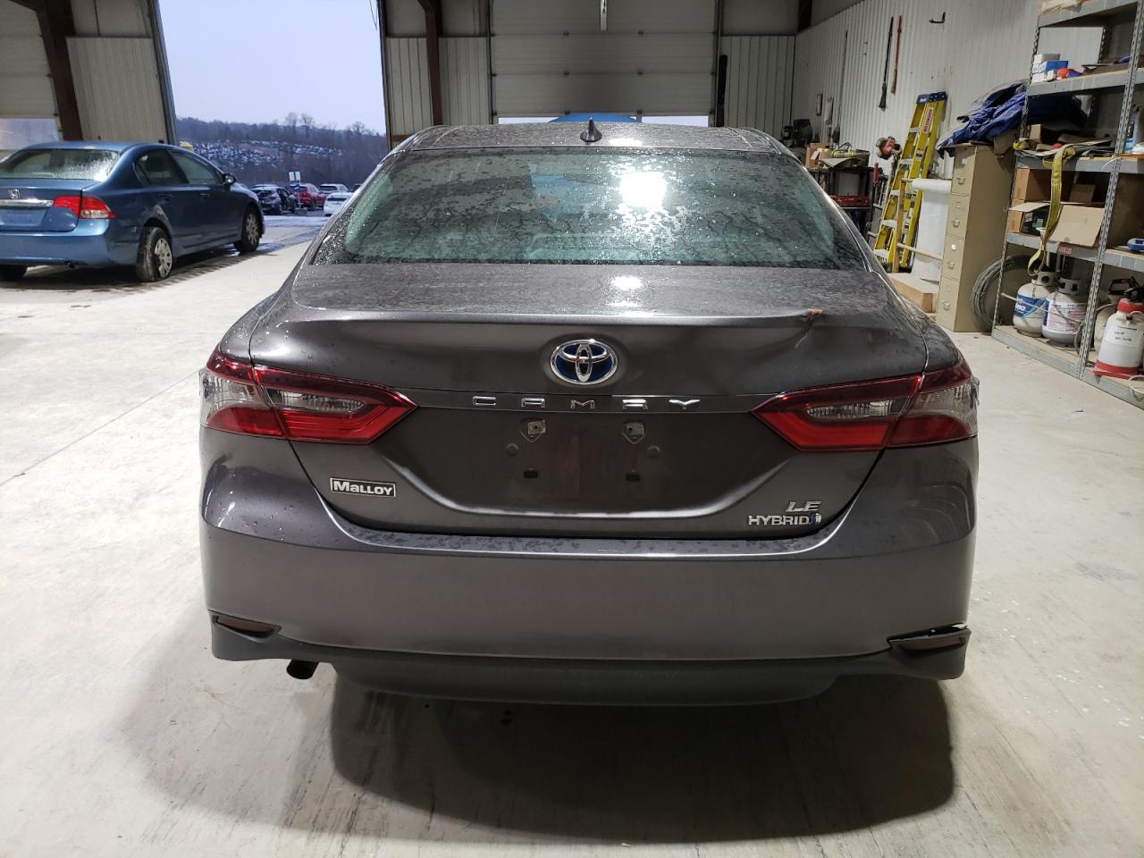 2021 Toyota Camry VIN 4T1C31AK3MU022496 Copart auction photo, front end / side damage thumbnail 6
