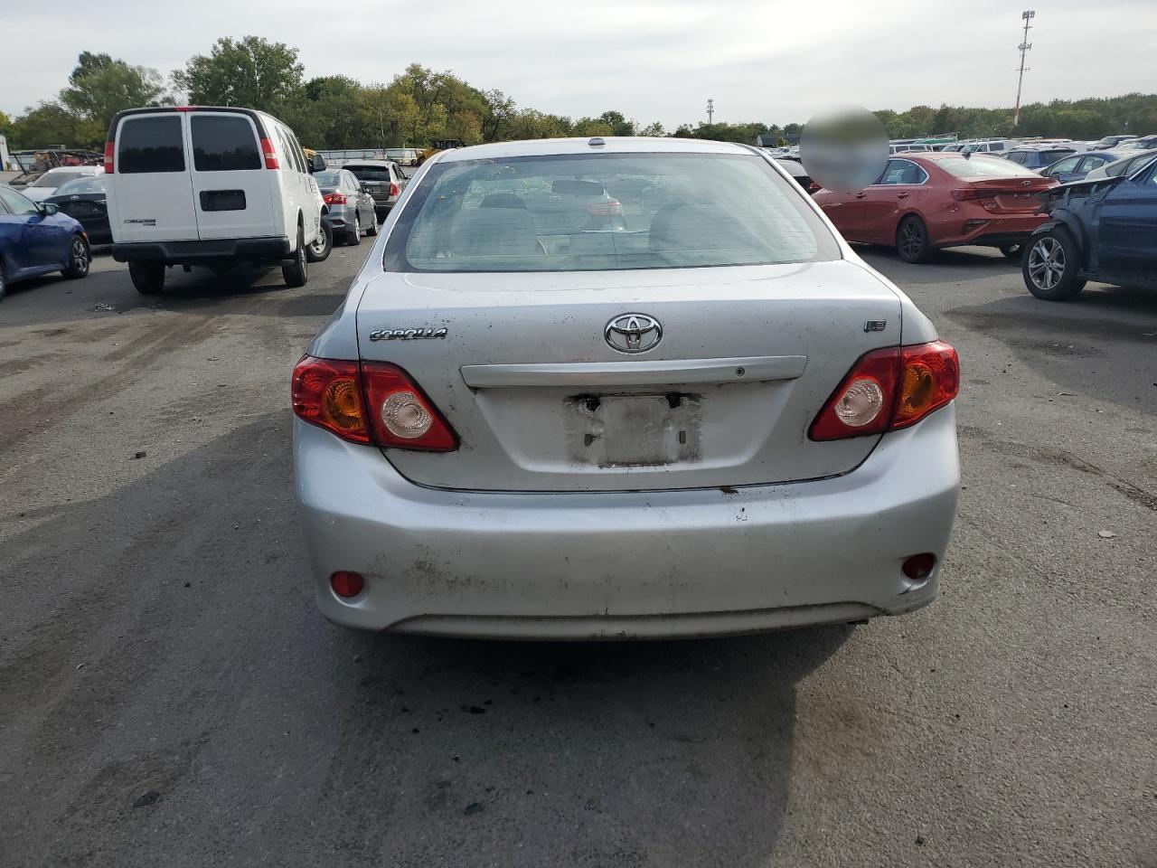 2010 Toyota Corolla VIN 1NXBU4EE8AZ264355 Copart auction photo, front end damage thumbnail 6