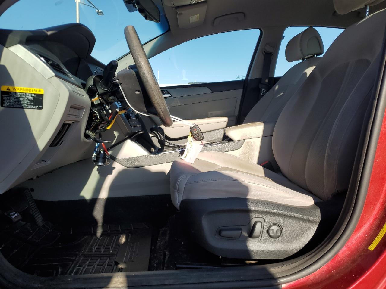 2015 Hyundai Sonata VIN 5NPE24AF6FH156131 Copart auction photo, rear end / mechanical damage thumbnail 7