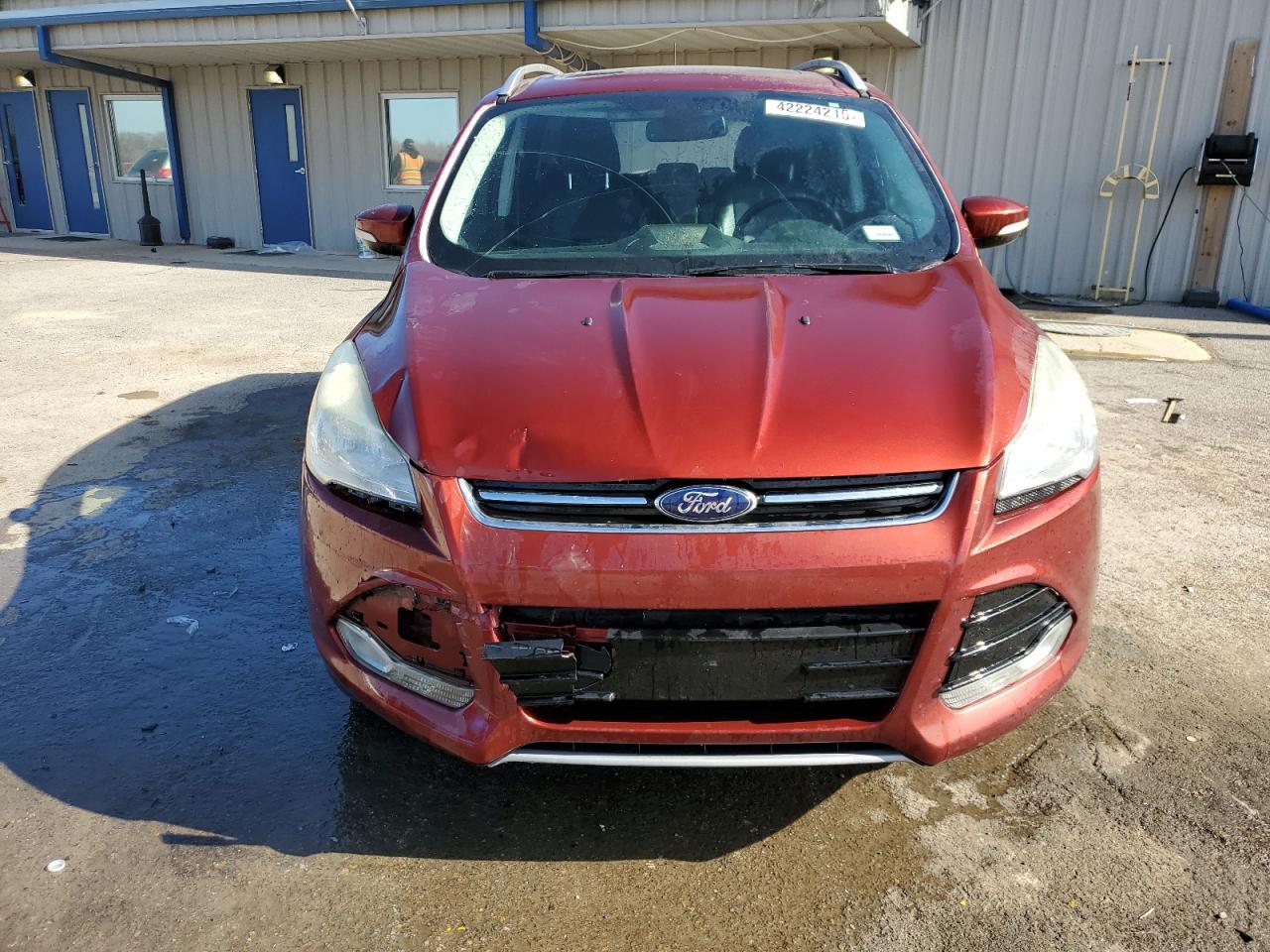 2014 Ford Escape VIN 1FMCU9JX4EUC06273 Copart auction photo, rear end / all over damage thumbnail 5