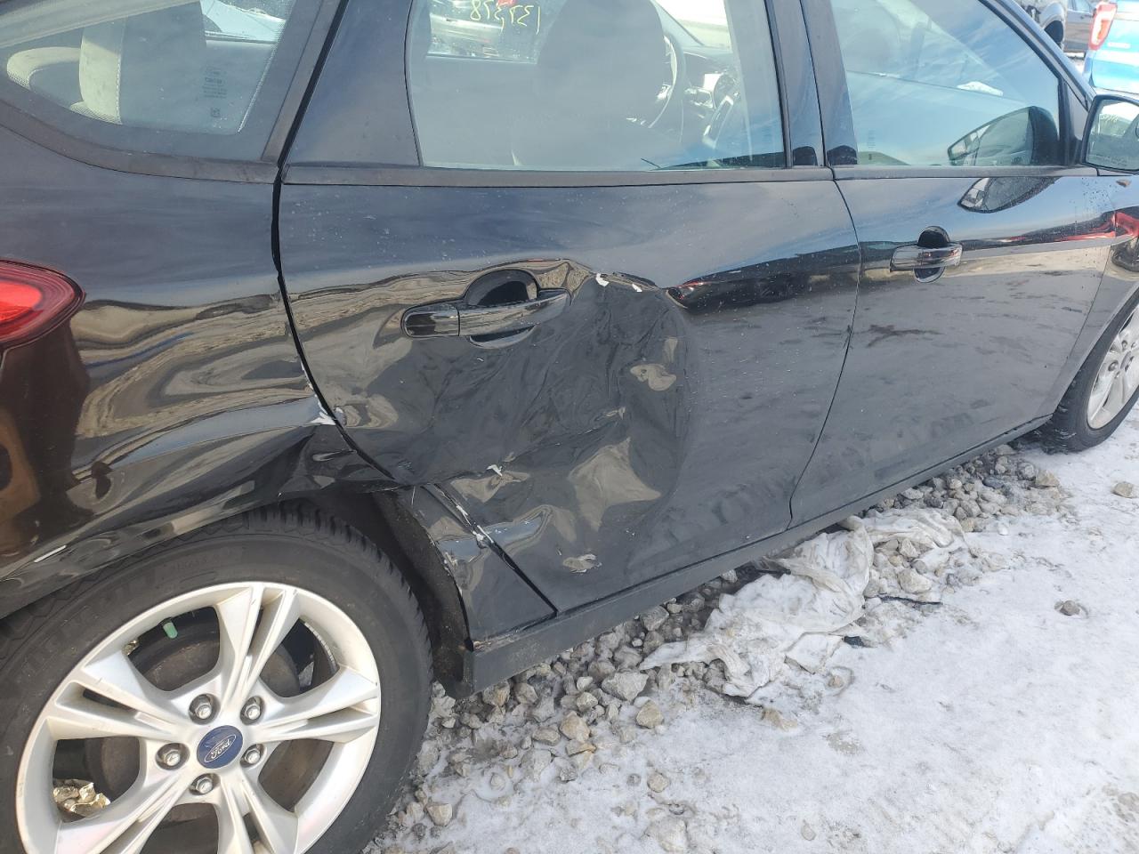 2014 Ford Focus VIN 1FADP3K27EL143195 Copart auction photo, side damage thumbnail 10