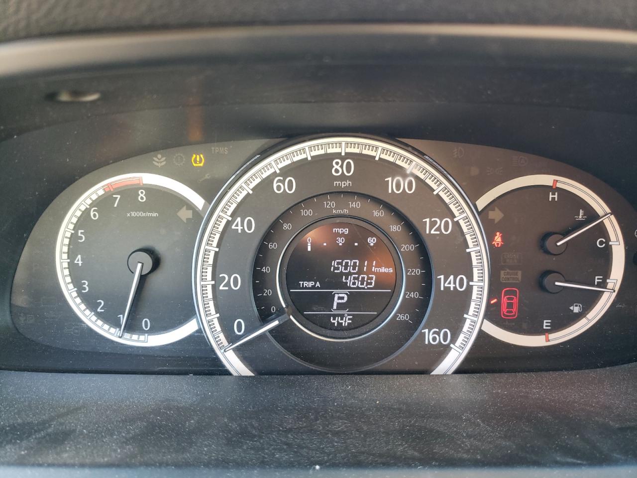 2015 Honda Accord VIN 1HGCR2F37FA065304 Copart auction photo, side damage thumbnail 9