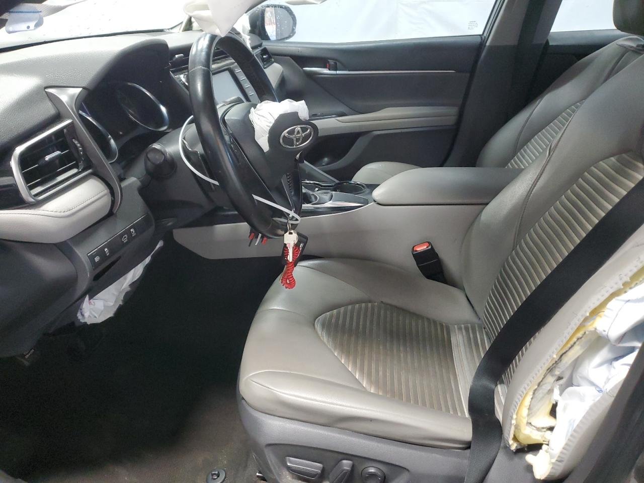 2020 Toyota Camry VIN 4T1G11AK5LU927649 Copart auction photo, front end / side damage thumbnail 7