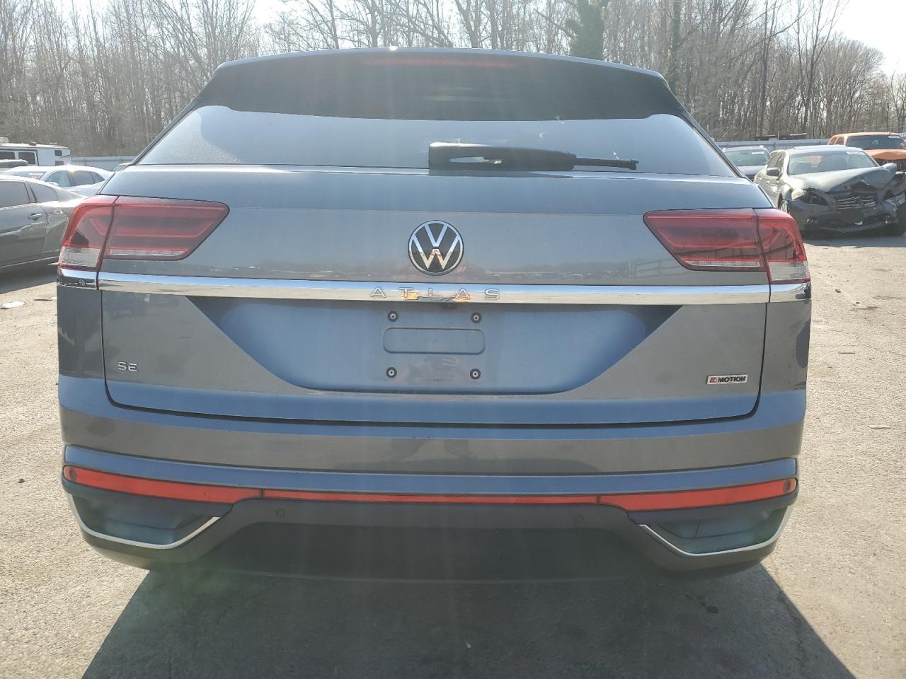 2020 Volkswagen Atlas VIN 1V26C2CA7LC203597 Copart auction photo, front end damage thumbnail 6