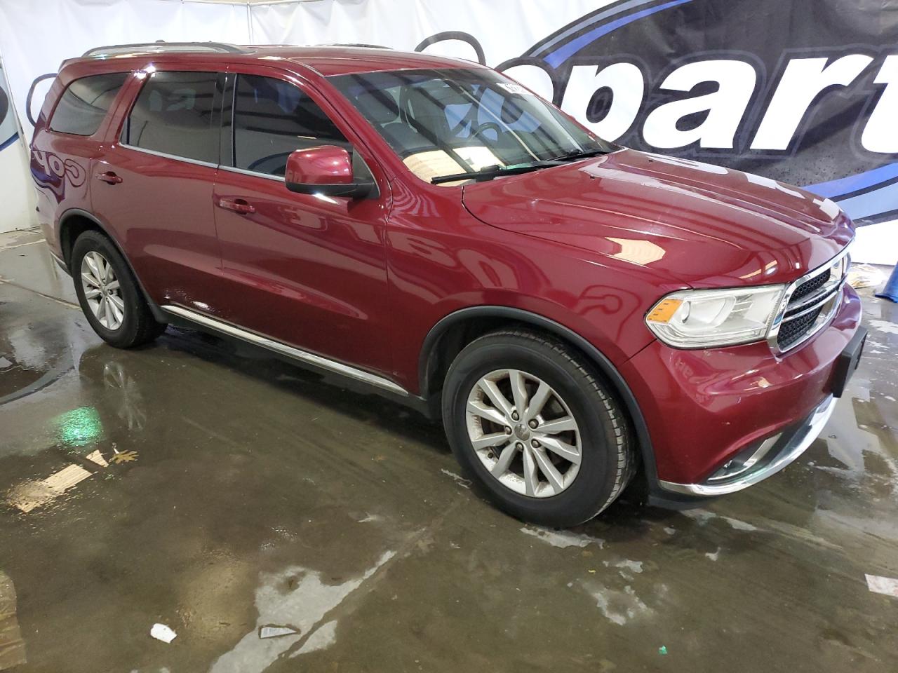 2015 Dodge Durango VIN 1C4RDHAG9FC100966 Copart auction photo, minor dent/scratches damage thumbnail 4