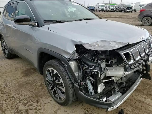 2022 Jeep Compass VIN 3C4NJDCBXNT102830 Copart auction photo, all over damage thumbnail 11