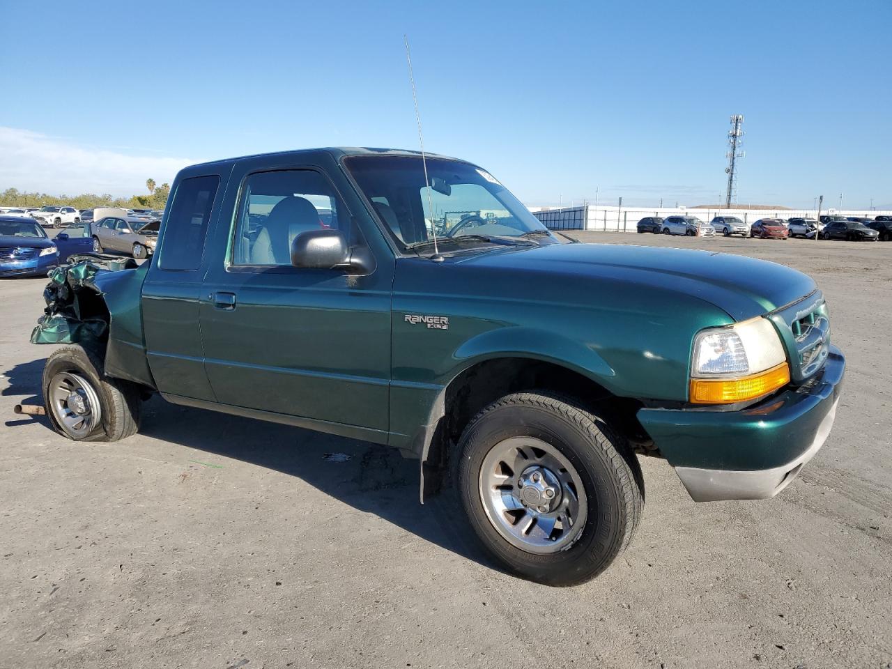 1999 Ford Ranger VIN 1FTYR14V3XPB43529 Copart auction photo, rear end / undercarriage damage thumbnail 4