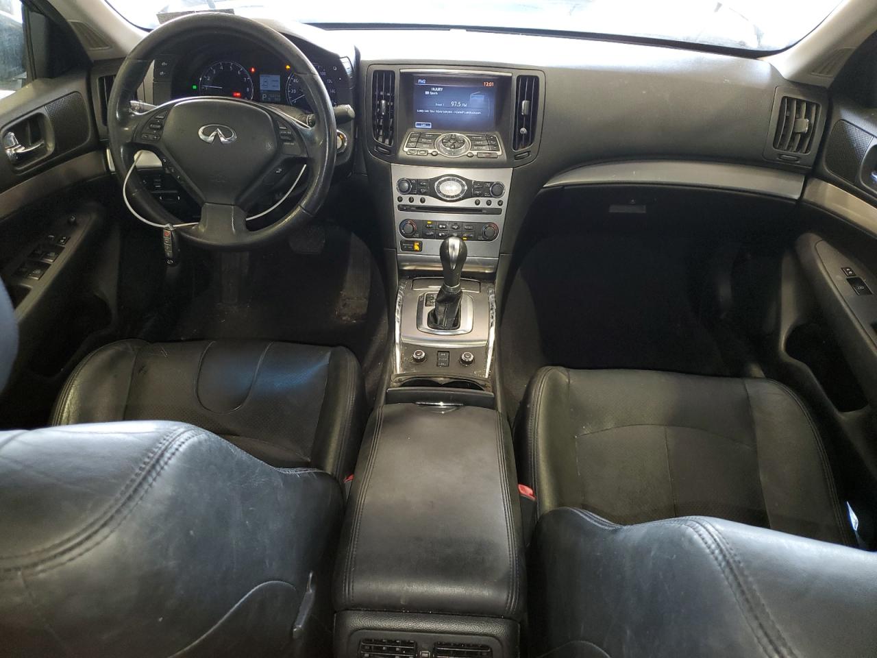 2015 Infiniti Q40 VIN JN1CV6AR6FM524286 Copart auction photo, rear end / side damage thumbnail 8