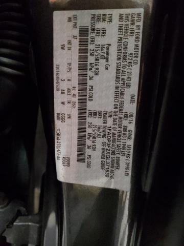 2016 Ford Focus VIN 1FADP3F2XGL371639 Copart auction photo, all over / minor dent/scratches damage thumbnail 12