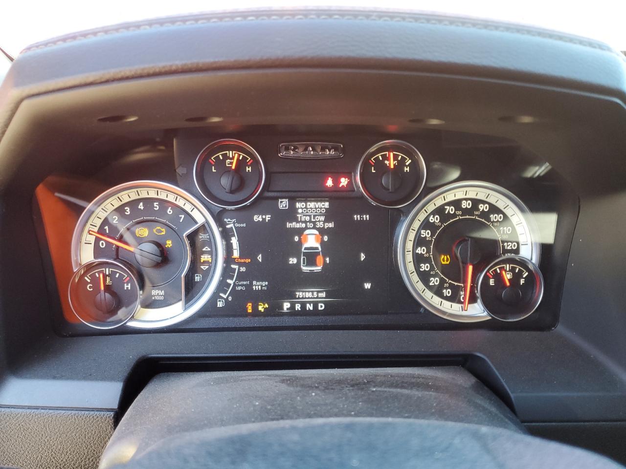 2017 RAM 1500 VIN 3C6JR6CT7HG768897 Copart auction photo, front end damage thumbnail 9