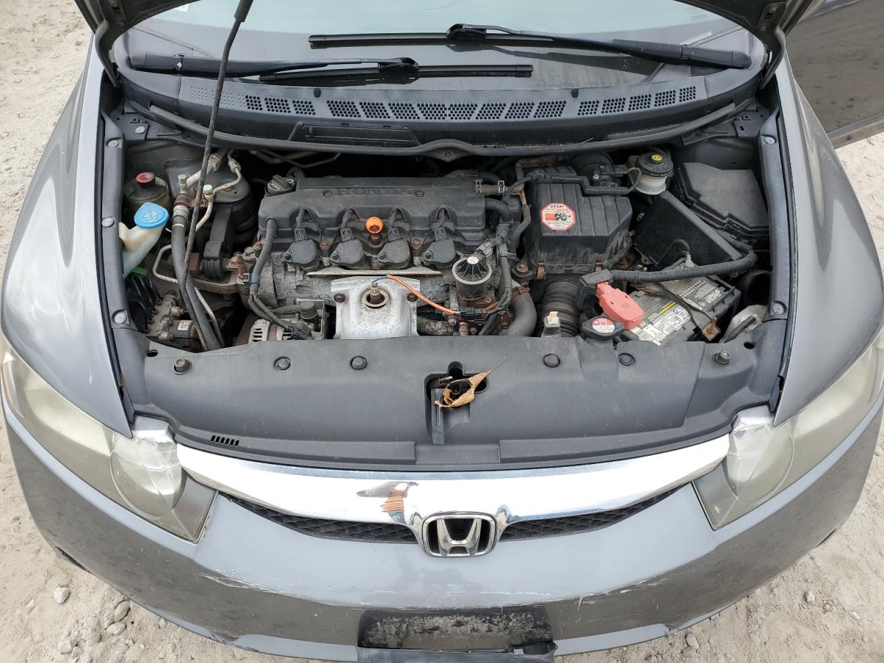 2010 Honda Civic VIN 2HGFA1F56AH320017 Copart auction photo, rear end / minor dent/scratches damage thumbnail 11