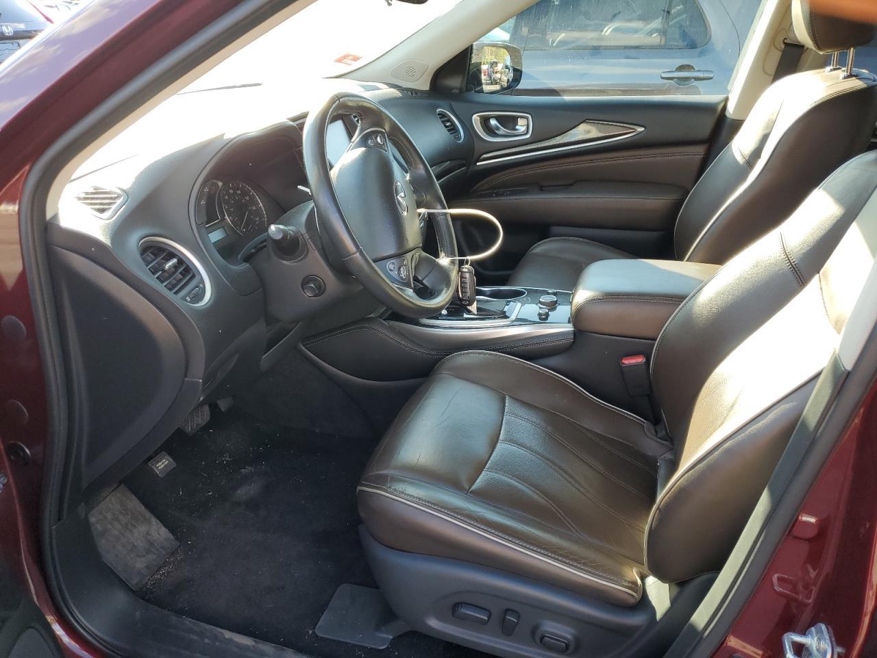 2019 Infiniti QX60 VIN 5N1DL0MM7KC515953 Copart auction photo, side damage thumbnail 7