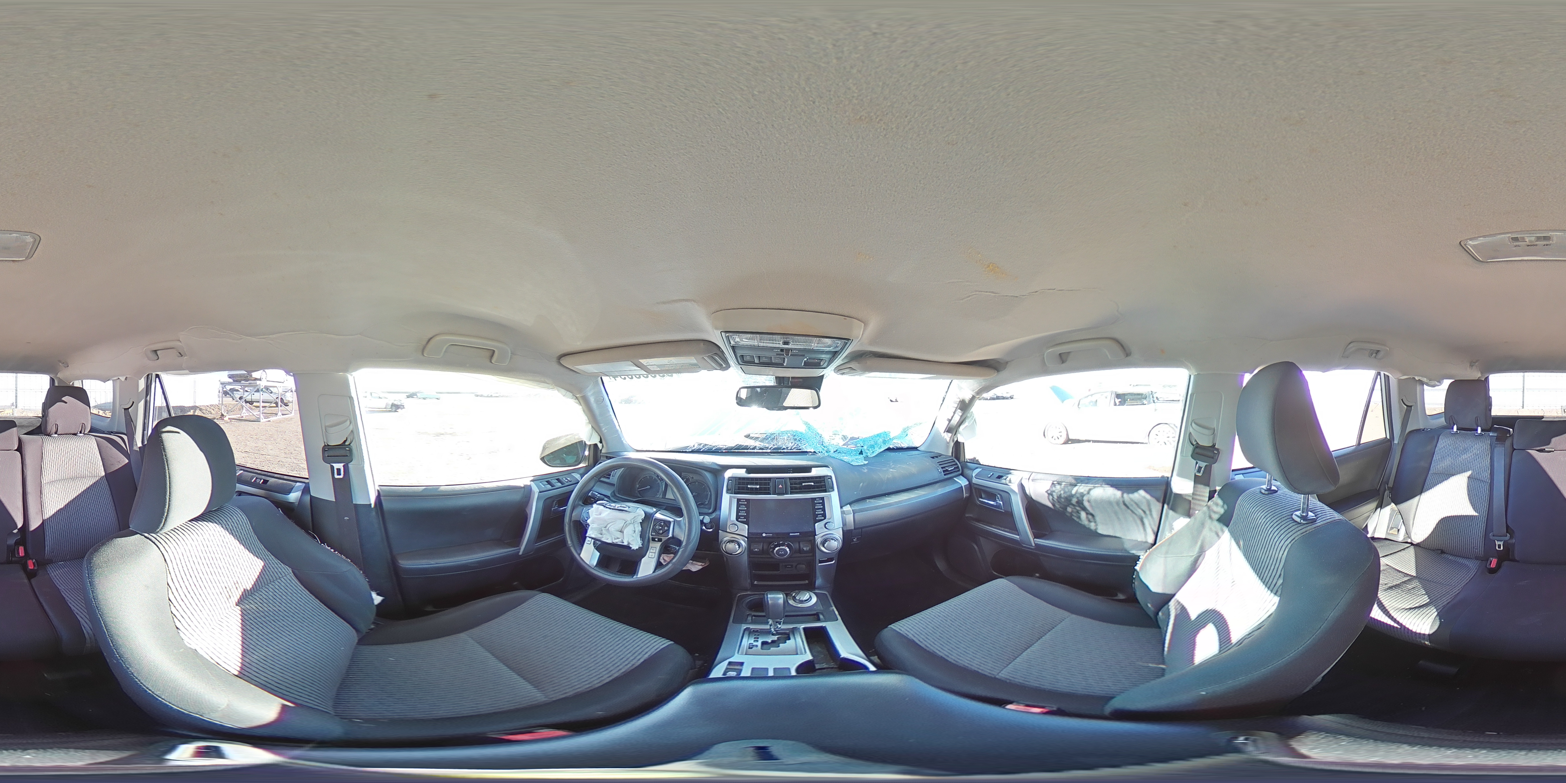 2022 Toyota 4Runner VIN JTEMU5JR3N6036975 Copart auction photo, all over damage thumbnail 14