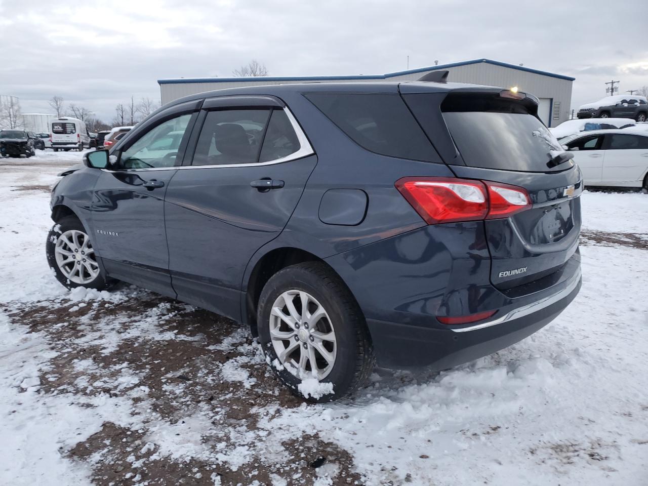 2018 Chevrolet Equinox VIN 3GNAXSEV0JS609302 Copart auction photo, front end / undercarriage damage thumbnail 2