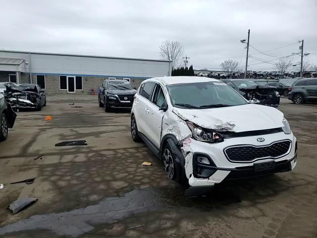 2021 KIA Sportage VIN KNDPMCAC8M7905886 Copart auction photo, front end / side damage thumbnail 11