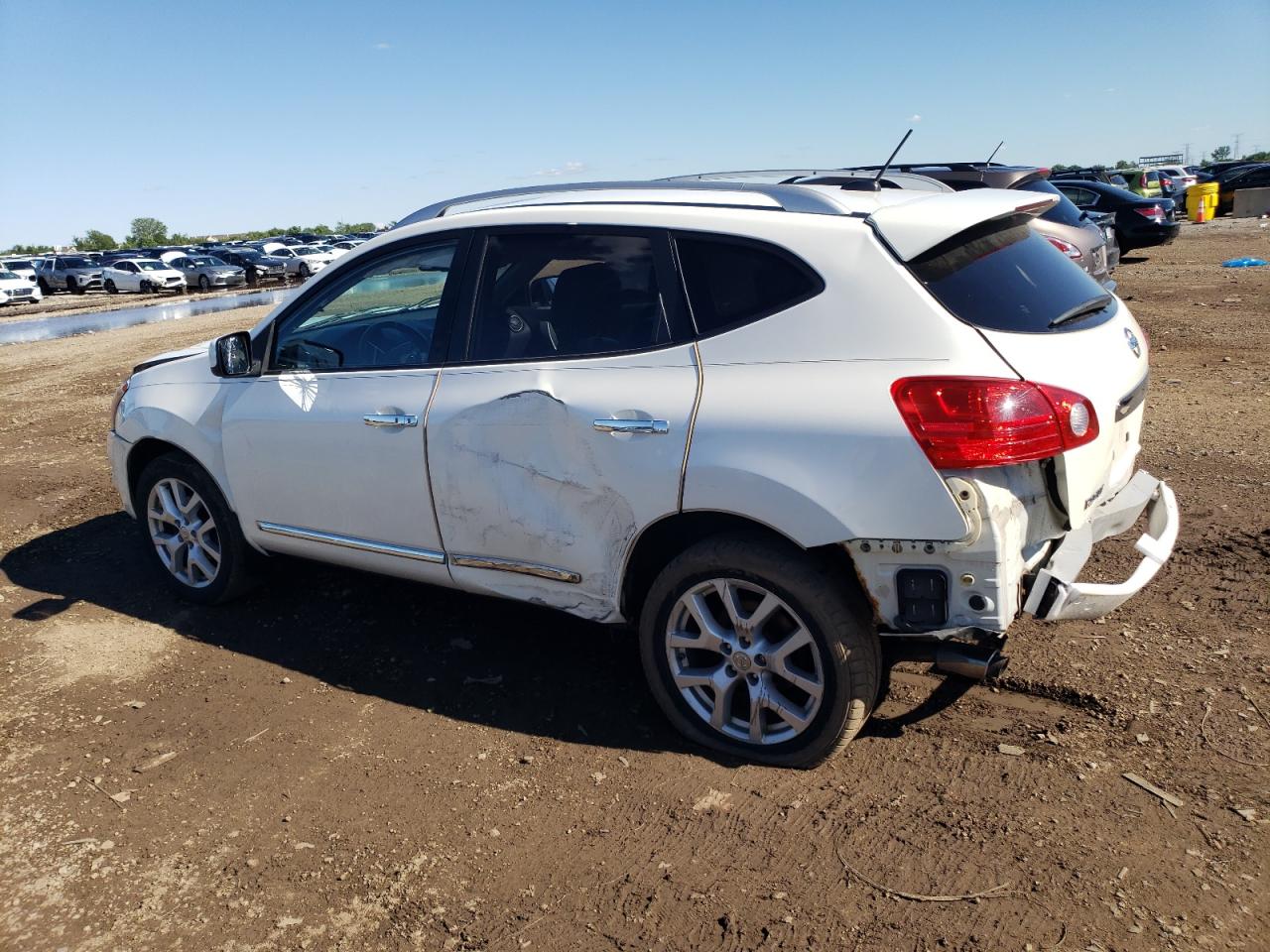 2011 Nissan Rogue VIN JN8AS5MV6BW297779 Copart auction photo, all over damage thumbnail 2