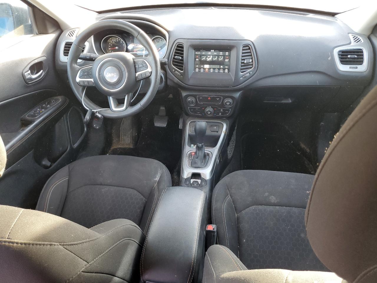 2021 Jeep Compass VIN 3C4NJCAB8MT514580 Copart auction photo, front end / minor dent/scratches damage thumbnail 8