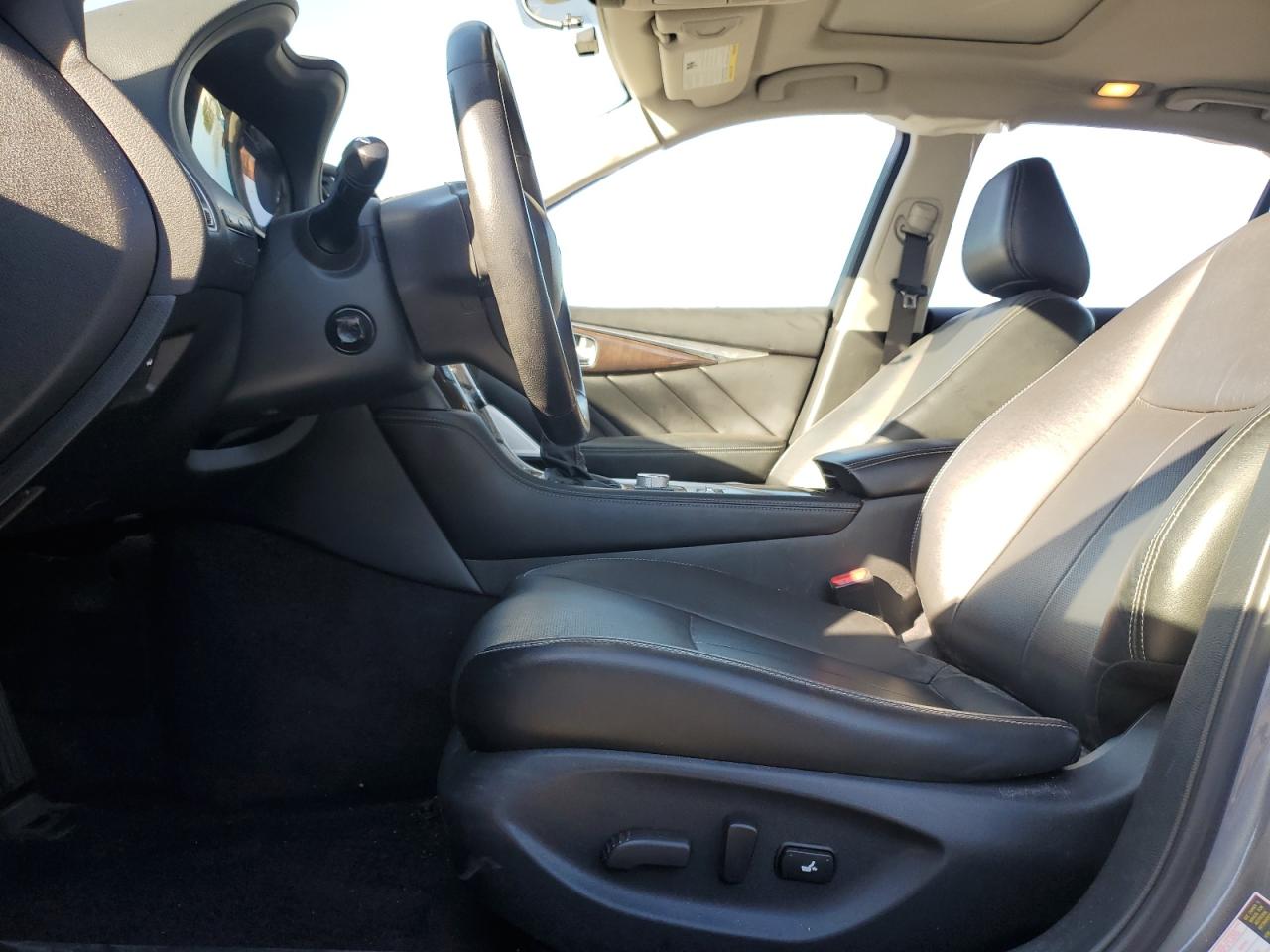 2018 Infiniti Q50 VIN JN1AV7AP1JM160041 Copart auction photo, rear end / all over damage thumbnail 7