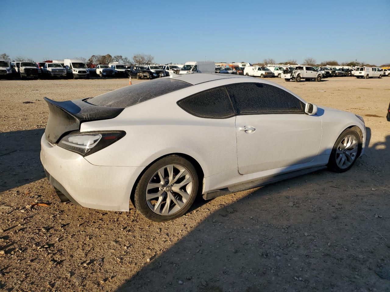 2014 Hyundai Genesis VIN KMHHT6KD0EU119935 Copart auction photo, rear end damage thumbnail 3