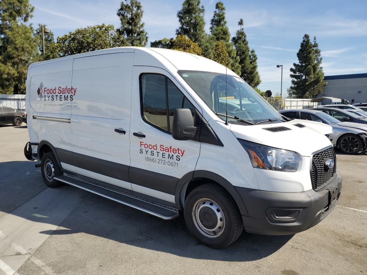 2023 Ford Transit VIN 1FTBR1CG0PKB31277 Copart auction photo, rear end damage thumbnail 4