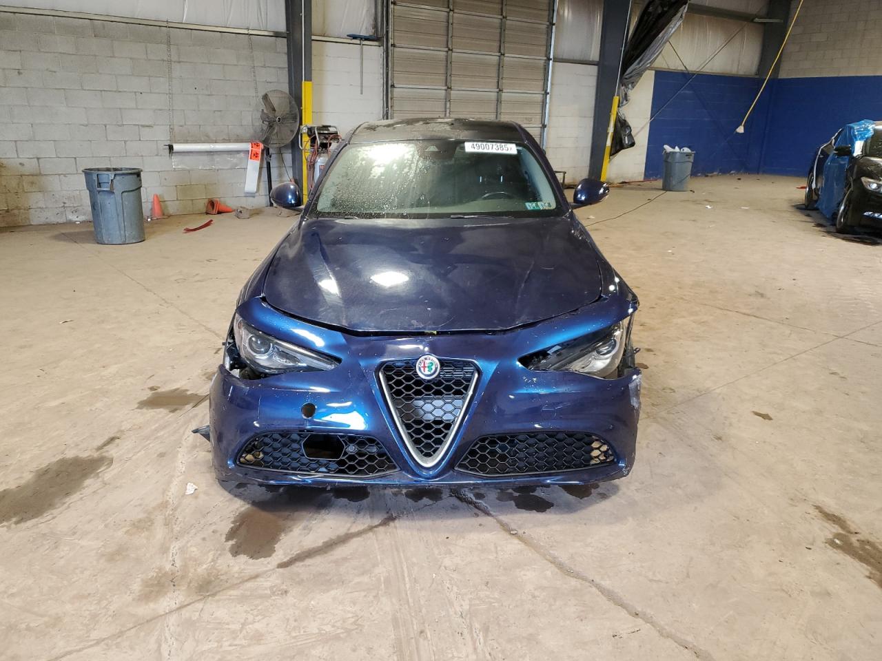 2020 Alfa Romeo Giulia VIN ZARFANBN9L7626533 Copart auction photo, front end / side damage thumbnail 5