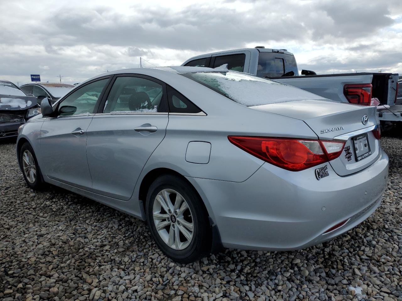 2012 Hyundai Sonata VIN 5NPEB4AC2CH451986 Copart auction photo, rear end damage thumbnail 2