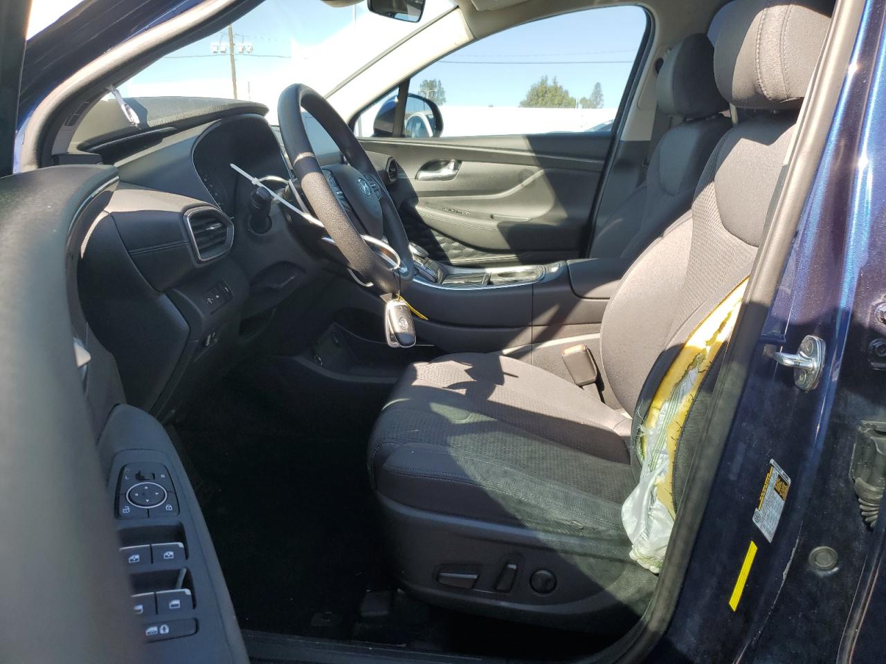 2022 Hyundai Santa Fe VIN 5NMS2DAJXNH476782 Copart auction photo, front end / side damage thumbnail 7
