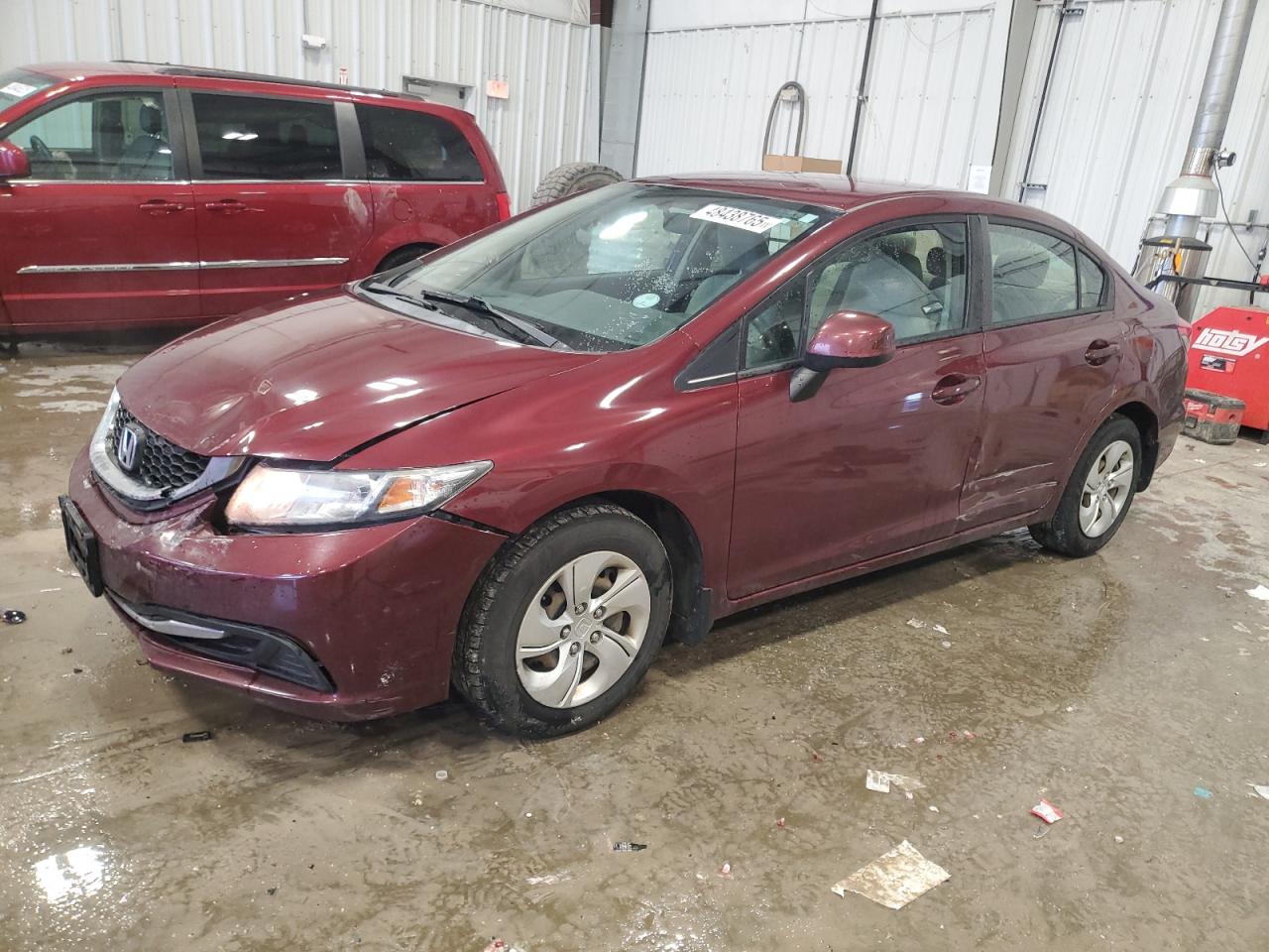 2013 Honda Civic VIN 2HGFB2F58DH551850
