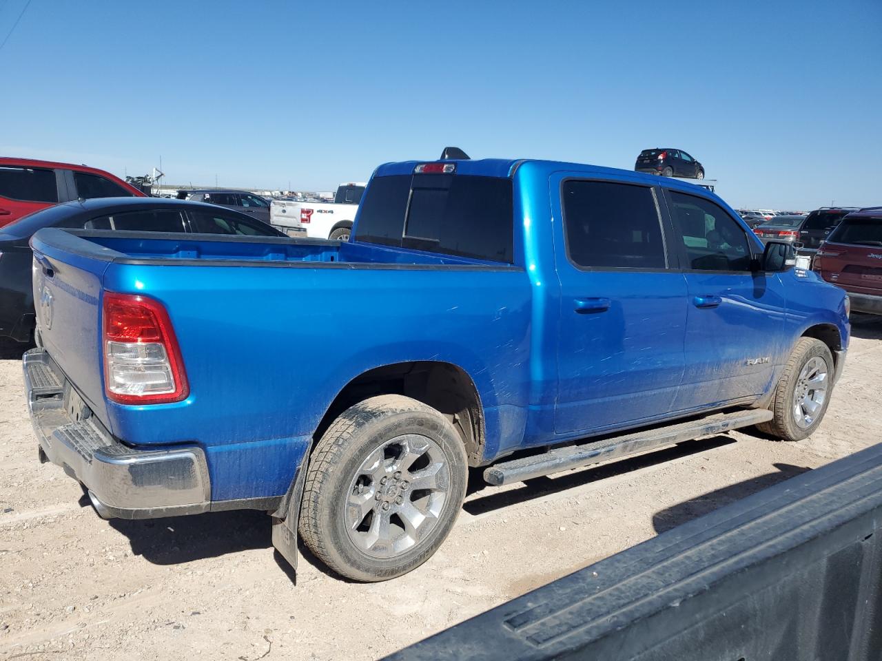 2021 RAM 1500 VIN 1C6RREFT4MN502120 Copart auction photo, water/flood damage thumbnail 3