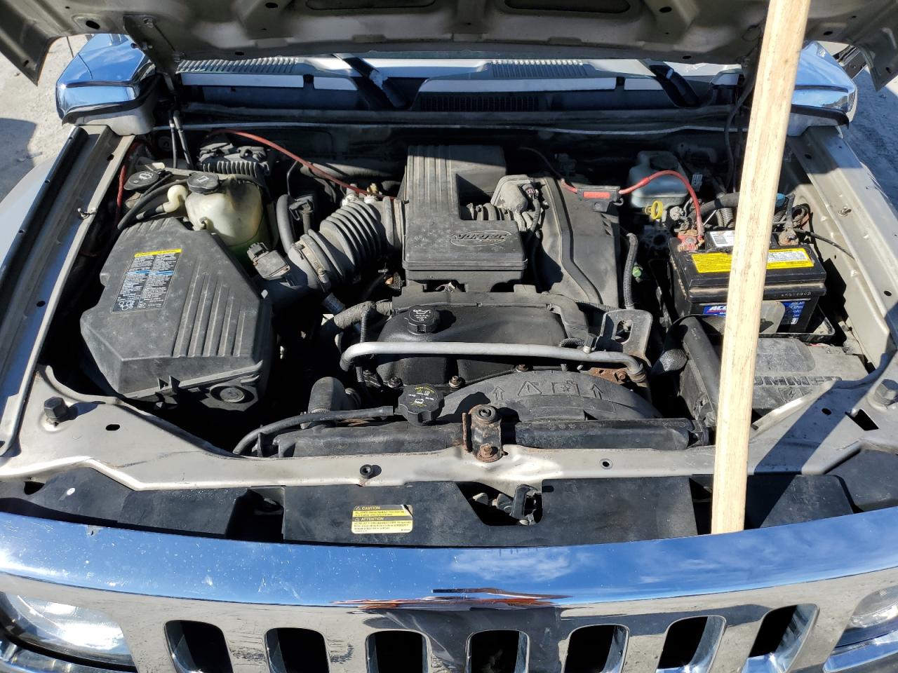 2006 Hummer H3 VIN 5GTDN136168313862 Copart auction photo, front end damage thumbnail 11