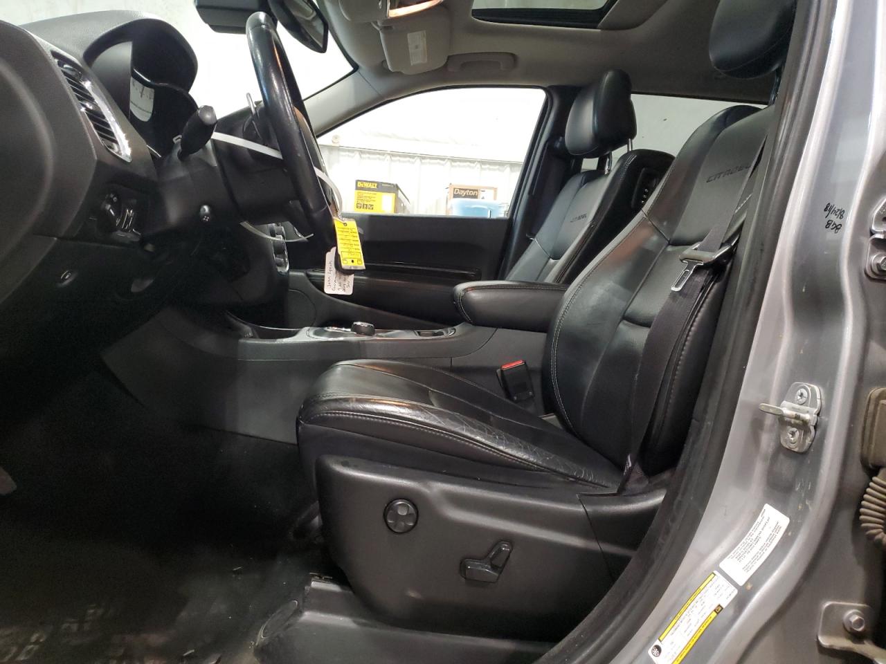 2014 Dodge Durango VIN 1C4RDJEG7EC367412 Copart auction photo, front end damage thumbnail 7