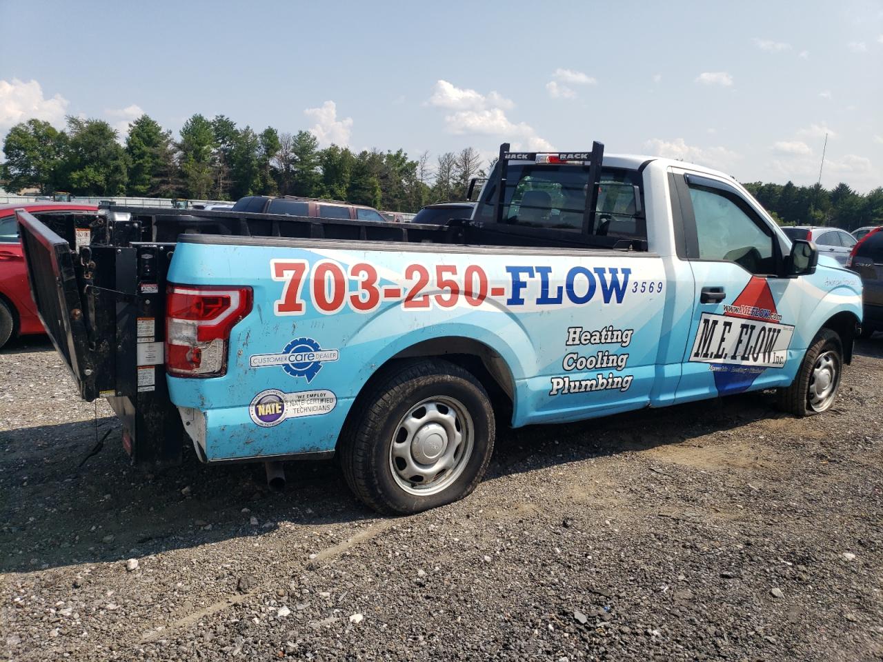 2018 Ford F-150 VIN 1FTMF1CB9JKC01971 Copart auction photo, front end / minor dent/scratches damage thumbnail 3
